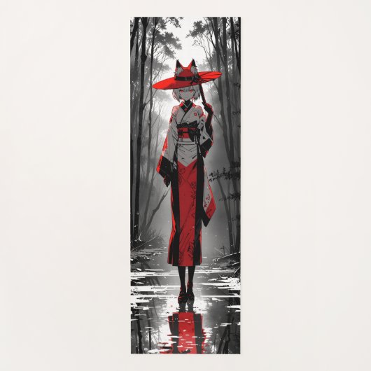 girl forest red path manga hellsing fan art yogamat (Voorkant)