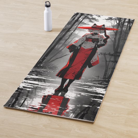 girl forest red path manga hellsing fan art yogamat (In situ)