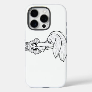 Girl fox telefoonhoesje iPhone 16 pro hoesje