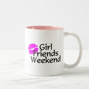 Girl Friends Weekend Tweekleurige Koffiemok