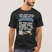 Girl from Hull Relocation From Kingston upon Hull T-shirt (Voorkant)