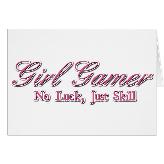 Girl Gamer (Voorkant Horizontaal)