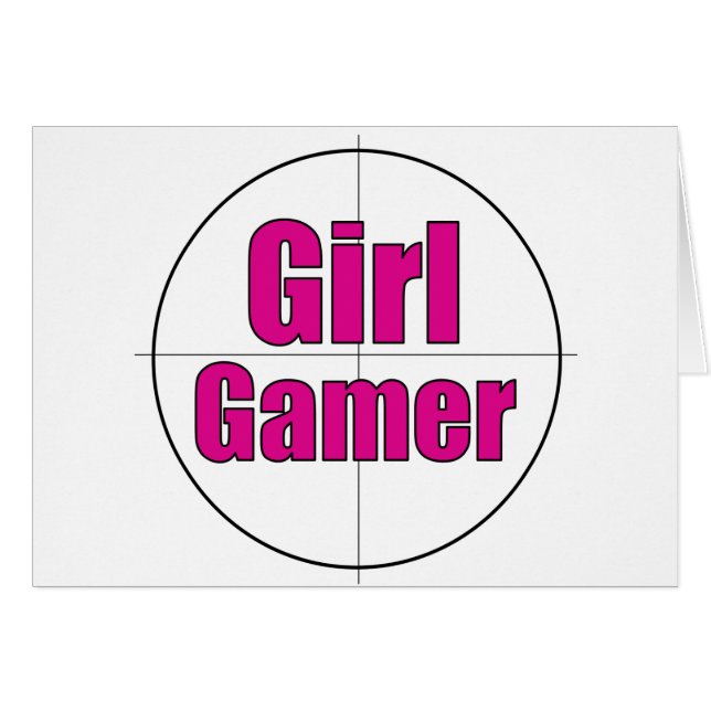 Girl Gamer (Voorkant Horizontaal)