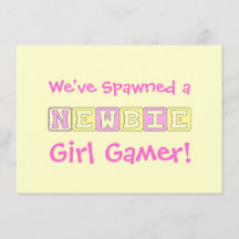 Girl Gamer Baby shower