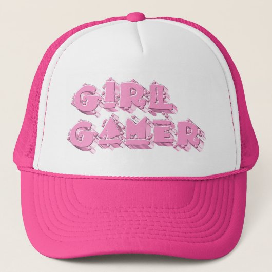 Girl Gamer Cute Trucker Pet (Voorkant)
