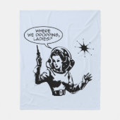 Girl Gamer Fleece Deken (Voorkant)