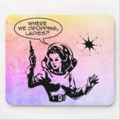 Girl Gamer Grunge Muismat (Voorkant)