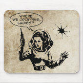 Girl Gamer Grunge Muismat (Voorkant)