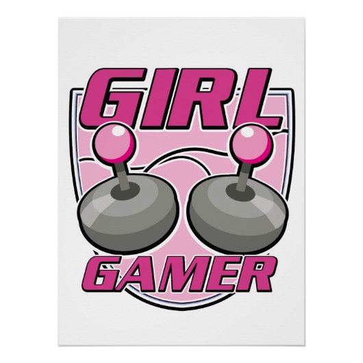 Girl Gamer Perfect Poster (Voorkant)