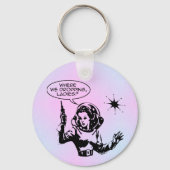 Girl Gamer Sleutelhanger (Voorkant)