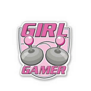 Girl Gamer Sticker