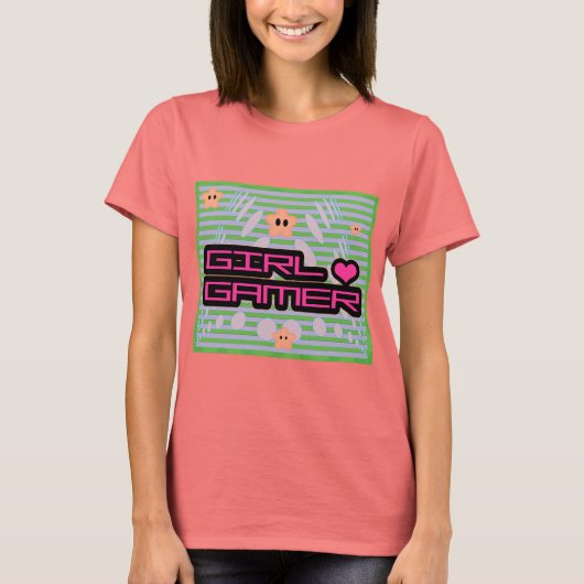 Girl Gamer T-Shirt (Voorkant)