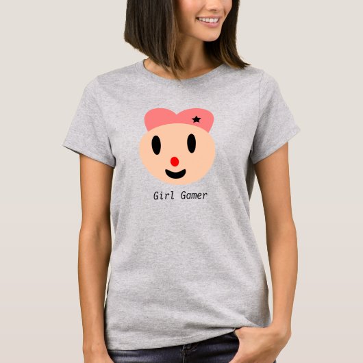 Girl Gamer T-shirt (Voorkant)