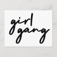 Girl Gang | Kute Girl Power Modern feminisme