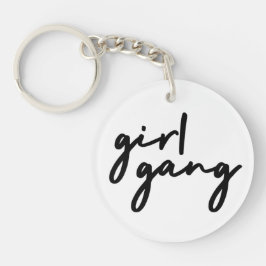 Girl Gang | Kute Girl Power Modern feminisme Sleutelhanger