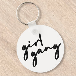 Girl Gang | Kute Girl Power Modern feminisme Sleutelhanger