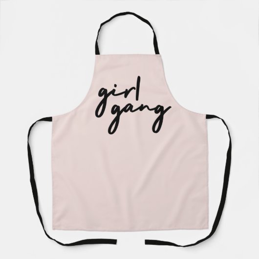 Girl Gang | Moeder Daugter Cute Matching Pink Schort (Voorkant)