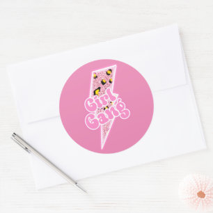 Girl Gang Ronde Sticker