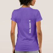 Girl Geek X: Beter gecombineerd T-shirt (Achterkant)