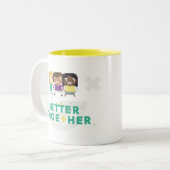 Girl Geek X: Betere gezamenlijke Mok met twee toon (Voorkant links)