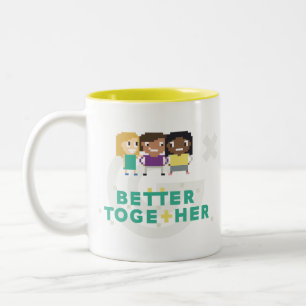 Girl Geek X: Betere gezamenlijke Mok met twee toon