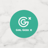 Girl Geek X Elevate + #IWD2020 tafel Confetti (Kleine voorkant)