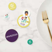 Girl Geek X Elevate + #IWD2020 tafel Confetti (Groep)