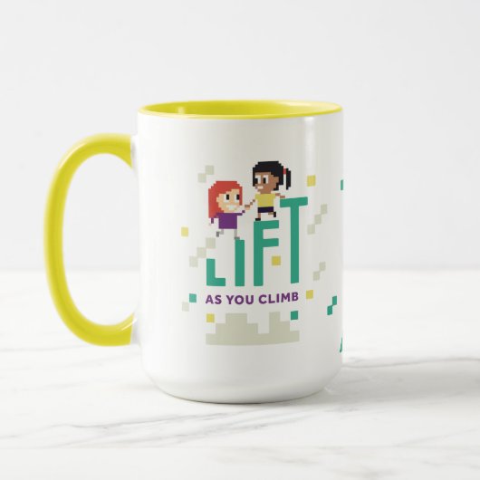 Girl Geek X: Lift als je 15 oz Mok klimt (Links)