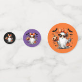 Girl Ghost Boo Confetti (Voorkanten)