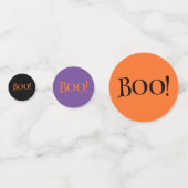 Girl Ghost Boo Confetti (Achterkanten)