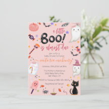 Girl Ghost Little Boo is een Halloween Baby shower