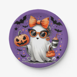 Girl Ghost Party Papieren Bordje