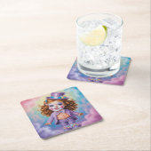 Girl Ginger Clown Onderzetter Set (Insitu)