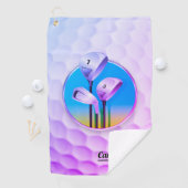 Girl Golf Player | Cool Sport Gift Golfhanddoek (Insitu)