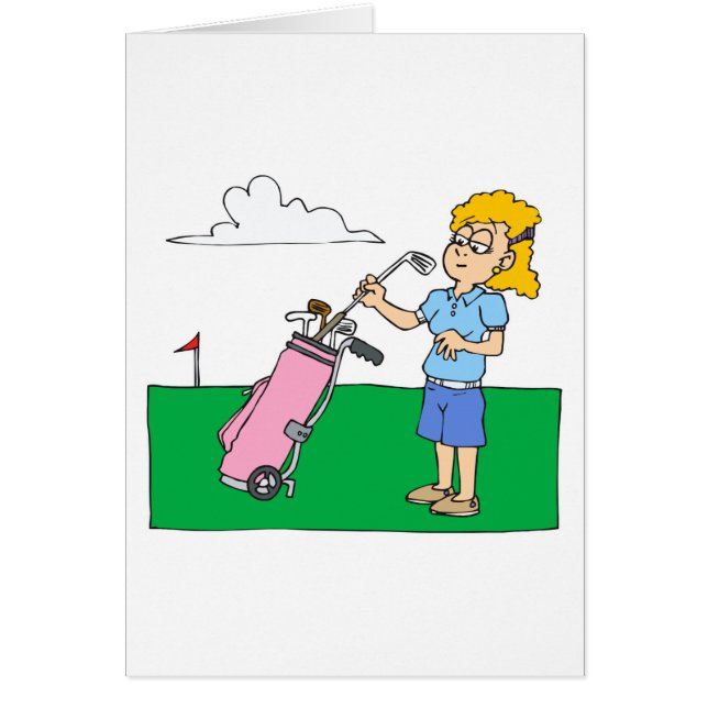 Girl Golfers (Voorkant)
