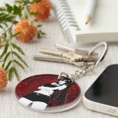 Girl Hearts Keychain (Voorkant Rechts)