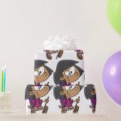 Girl Hiking Cadeaupapier