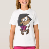 Girl Hiking T-shirt (Voorkant)