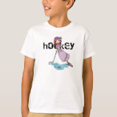 Girl Hockey Player T-shirts en cadeautjes (Voorkant)