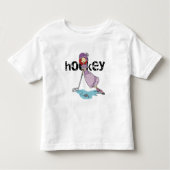 Girl Hockey Player T-shirts en cadeautjes (Voorkant)