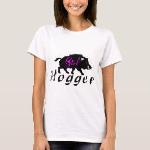 GIRL HOG HUNTING T-SHIRT