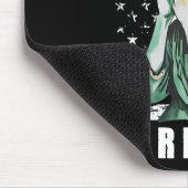 Girl Hold My Earring Fight Mode Statue Of Liberty  Muismat (Hoek)