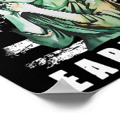 Girl Hold My Earring Fight Mode Statue Of Liberty  Poster (Hoek)