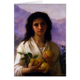 Girl Holding Lemons William-Adolphe Bouguereau