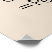 "Girl+Horse=Perfection" Sepuia Horse Poster (Hoek)