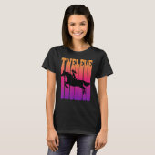 Girl Horseback Rider I'm 12-jarige Kinderen 12th B T-shirt (Voorkant volledig)