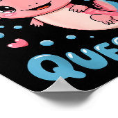 Girl I Axolotl Questions Funny Cute Graphic Tees Poster (Hoek)