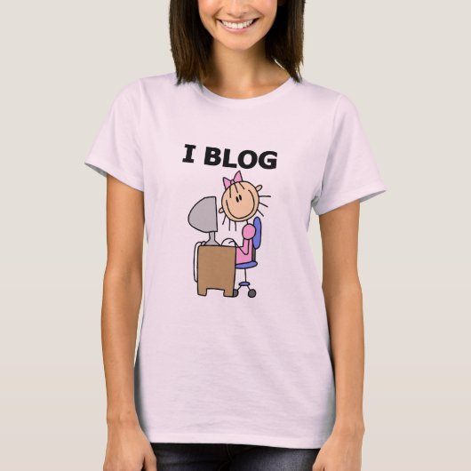 Girl I Blog t-shirts en cadeautjes (Voorkant)