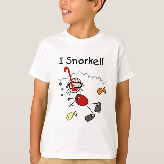 Girl I Snorkel T-shirts en Gifts (Voorkant)