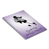 Girl Ice Hockey Player Notitieboek (Rechterzijde)